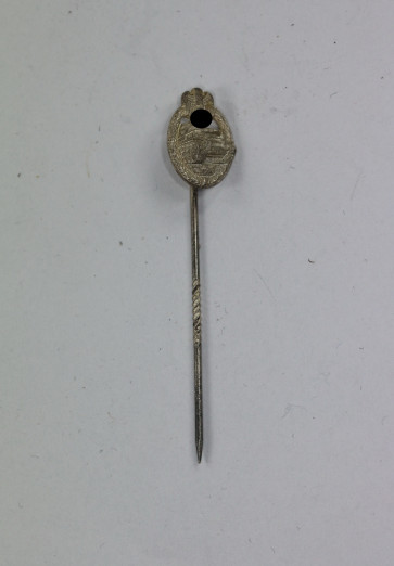  16-MM Miniatur Panzerkampfabzeichen in Silber - Militaria-Berlin