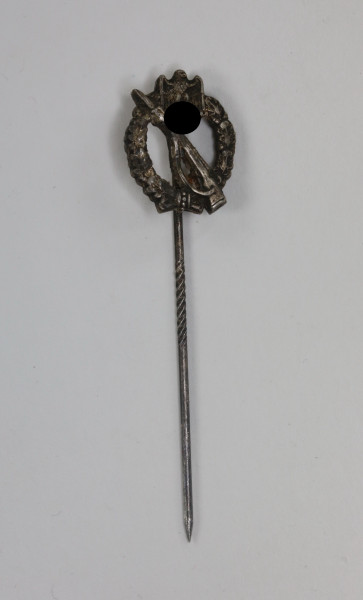 16 MM Miniatur Infanterie Sturmabzeichen in Silber - Militaria-Berlin