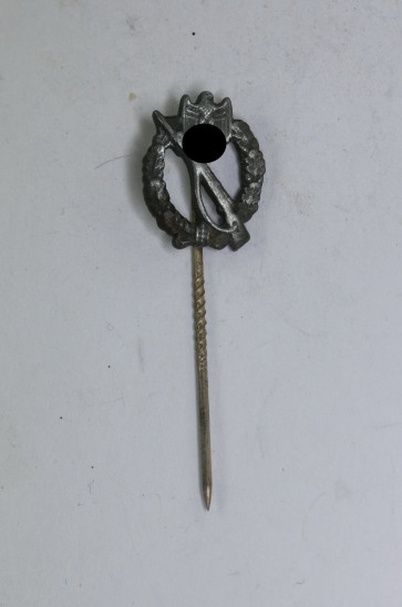  16 MM Miniatur Infanterie Sturmabzeichen in Silber (Zink) - Militaria-Berlin