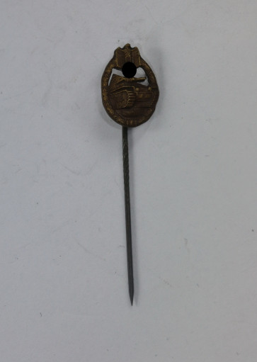  16 MM Miniatur Panzerkampfabzeichen in Bronze - Militaria-Berlin
