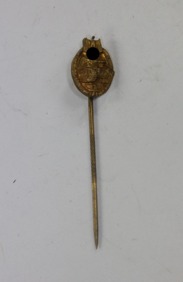  16 MM Miniatur Panzerkampfabzeichen in Bronze - Militaria-Berlin
