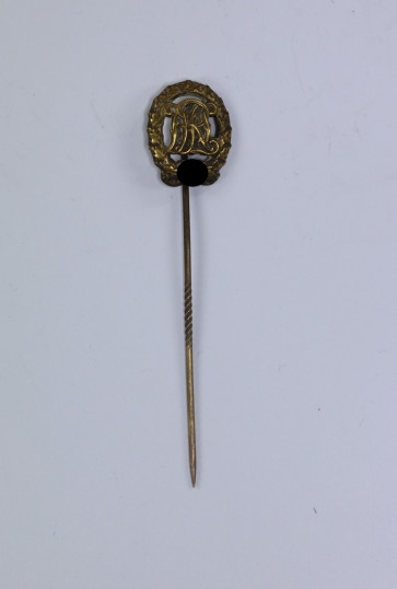 16  MM Miniatur Reichsportabzeichen in Bronze, Hst. Wernstein Jena - Militaria-Berlin