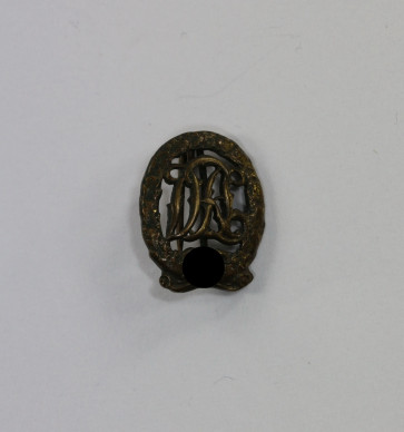 16 MM Miniatur  Reichssportabzeichen in Bronze, Hst. Hensler - Militaria-Berlin