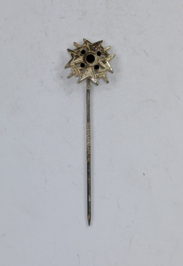 16 MM Miniatur Spanienkreuz in Silber mit Schwertern, Hst. L/11 - Militaria-Berlin