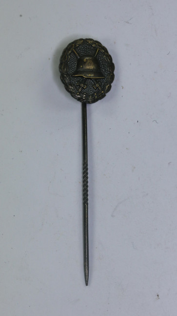 16 MM Miniatur Verwundetenabzeichen in Schwarz 1918 - Militaria-Berlin
