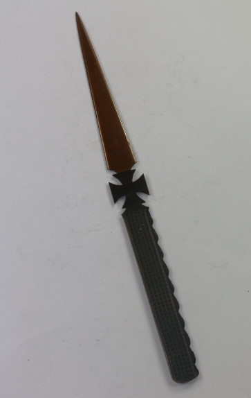 1. Weltkrieg Frontfertigung Brieföffner Argonnen 1918 - Militaria-Berlin