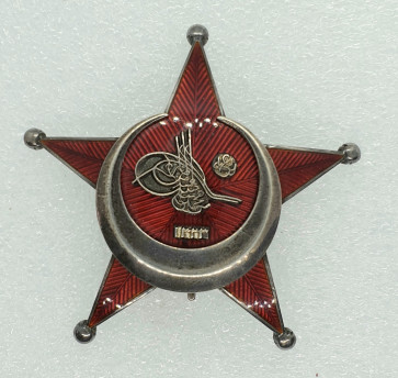 Osmanisches Reich, Eisernes Halbmond (Stern von Gallipoli), Hst. Godet Berlin, - Militaria-Berlin