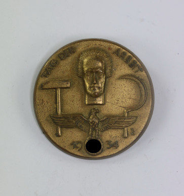 Abzeichen, Tag der Arbeit 1934 - Militaria-Berlin
