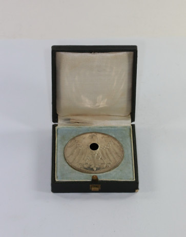 3. Reich, Lebensrettungsmedaille Für Rettung aus Gefahr, im Etui - Militaria-Berlin