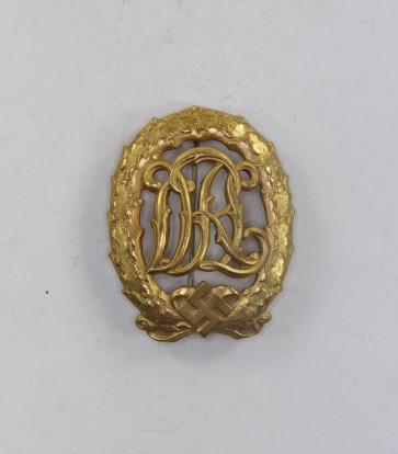  Reichssportabzeichen in Gold, Hst. Wernstein Jena - Militaria-Berlin