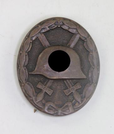  Verwundetenabzeichen in Schwarz 1939, Buntmetall - Militaria-Berlin