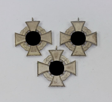 3 Treudienstehrenzeichen in Silber - Militaria-Berlin
