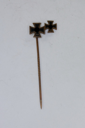 9 MM Miniatur EK-1 und EK-2 1939, emailliert (!) - Militaria-Berlin