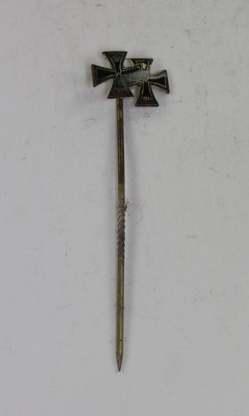  9 MM Miniatur Eisernes Kreuz 1. und 2. Klasse 1914, emailliert (!) - Militaria-Berlin