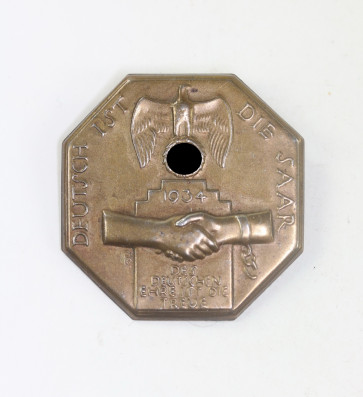  Abzeichen, Deutsch ist die Saar Des Deutschen Ehre ist die Treue - Militaria-Berlin