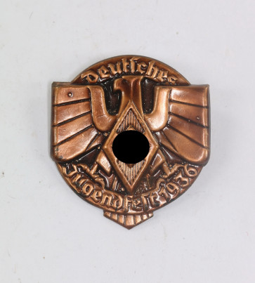  Abzeichen, Deutsches Jugendfest 1936 (Hitlerjugend) - Militaria-Berlin