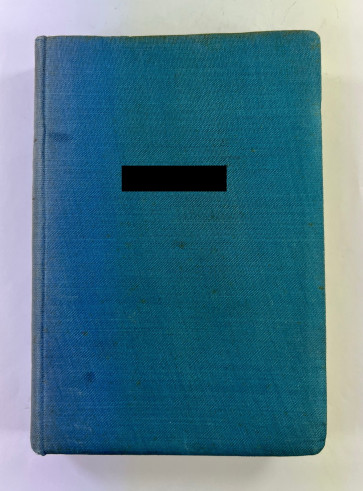  Adolf Hitler, Mein Kampf, blaue (!) Tornisterausgabe 14. Auflage 1943 - Militaria-Berlin