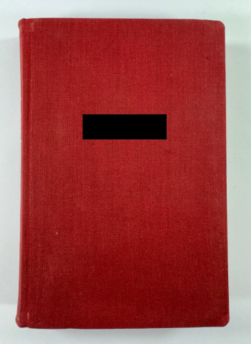  Adolf Hitler, Mein Kampf, rote Tornisterausgabe 9. Auflage 1941 - Militaria-Berlin