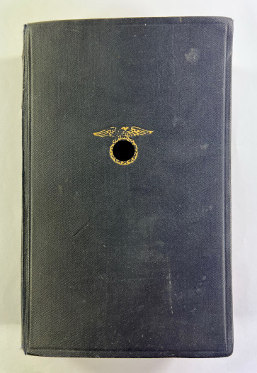  Adolf Hitler, Mein Kampf Volksausgabe 1943 (lateinische Schriftform(!)) - Militaria-Berlin