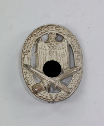  Allgemeines Sturmabzeichen, Karl Wurster, massiv Buntmetall (!) - Militaria-Berlin