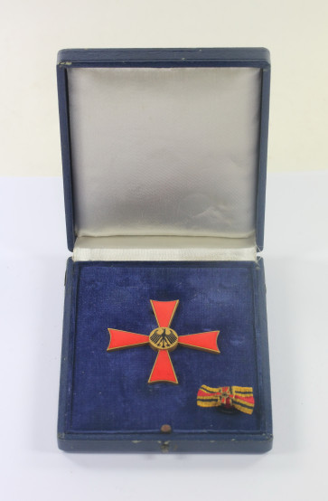  BRD, Bundesverdienstkreuz Verdienstkreuz 1. Klasse, im Etui, L. Chr. Lauer Nürnberg - Militaria-Berlin