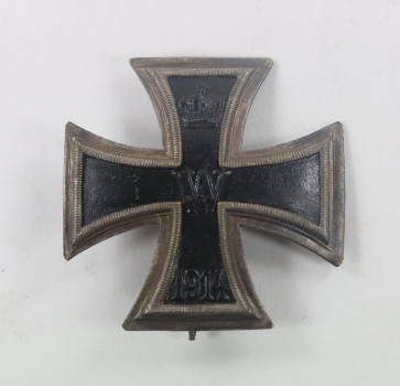  Eisernes Kreuz 1. Klasse 1914, an Nadel, Typ Victoria - Militaria-Berlin