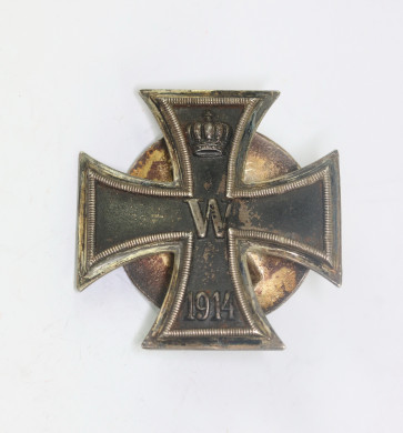  Eisernes Kreuz 1. Klasse 1914, an Schraubscheibe, Typ Victoria - Militaria-Berlin