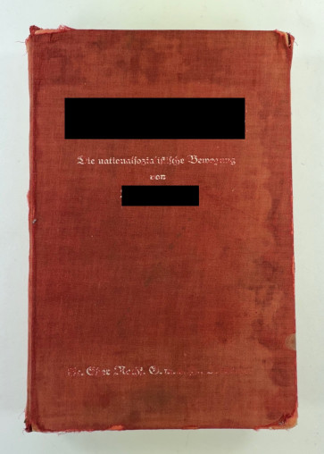 Adolf Hitler, Mein Kampf, Erstausgabe 1927 (!), 2. Band Die nationalzozialistische Bewegung - Militaria-Berlin