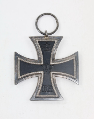  Eisernes Kreuz 2. Klasse 1914, Hst. LW Doppelpunze (!) (Luis Werner, Berlin) - Militaria-Berlin