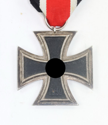  Eisernes Kreuz 2. Klasse 1939, Hst. 25 (Arbeitsgemeinschaft der Graveur-, Gold- und Silberschmiedeinnungen, Hanau am Main) - Militaria-Berlin