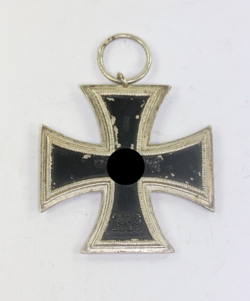  Eisernes Kreuz 2. Klasse 1939, Schinkel Variante, Otto Schickle, einteilig, nicht magnetisch - Militaria-Berlin