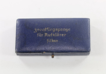  Etui für eine Frontflugspange für Aufklärer silber - Militaria-Berlin