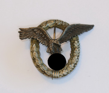  Flugzeugführerabzeichen der Luftwaffe, Hst. C. E. Juncker (J.3) - Militaria-Berlin