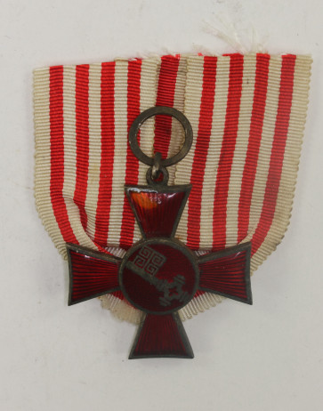  Hanseatenkreuz Bremen - Für Verdienste im Kriege 1914 - Militaria-Berlin