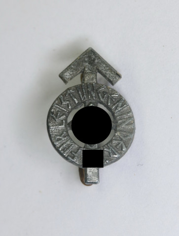  Hitlerjugend (HJ), Miniatur Leistungsabzeichen in Silber, Hst. RZM M1/101 (Gustav Brehmer, Markneukirchen) - Militaria-Berlin