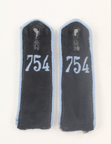  Hitlerjugend (HJ) Paar Schulterklappen Flieger HJ Bann 754 (Stassfurt, Mittelelbe) - Militaria-Berlin