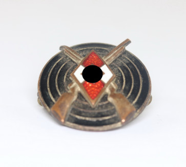  Hitlerjugend (HJ), Schießauszeichnung, Hst. RZM M1/25 (Rudolf Reiling, Pforzheim) - Militaria-Berlin