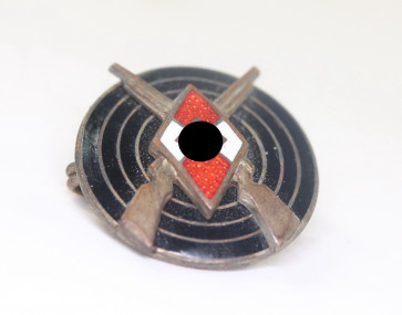  Hitlerjugend (HJ), Schießauszeichnung, Hst. RZM M1/25 (Rudolf Reiling, Pforzheim) - Militaria-Berlin