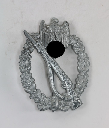  Infanterie-Sturmabzeichen in Silbe, Hst. J.B.u.Co. (Julius Bauer & Co. Zella Mehlis) - Militaria-Berlin
