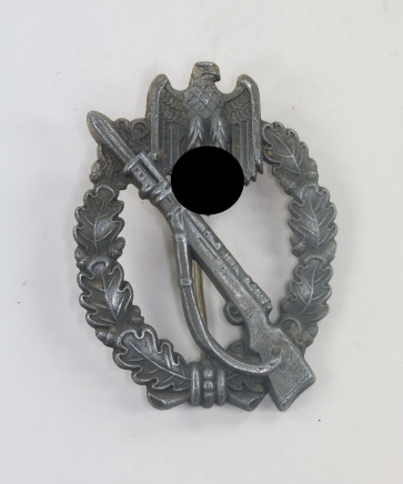  Infanterie Sturmabzeichen in Silber, Sohni, Heubach & Co., Oberstein (S.H.u.Co.) - Militaria-Berlin