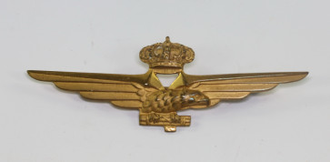  Italien, Flugzeugführer Abzeichen, Hst. Picchiani-Barlacchi Firenze - Militaria-Berlin