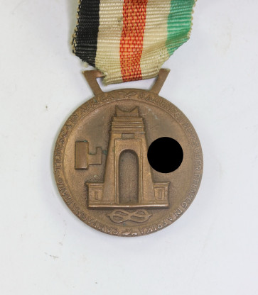 Italienisch Deutsche Feldzugsmedaille für Afrika - Lorioli Milano und De Marchis - Militaria-Berlin