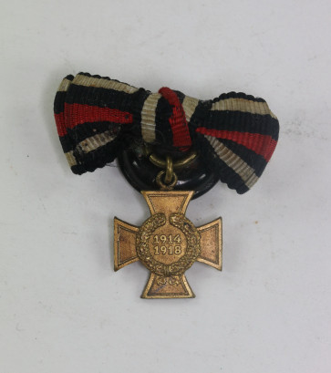  Knopflochdekoration Ehrenkreuz für Frontkämpfer (16 MM) - Militaria-Berlin