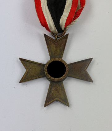  Kriegsverdienstkreuz 2. Klasse, Buntmetall, ohne Hersteller - Militaria-Berlin