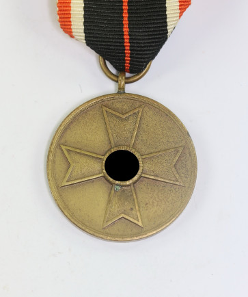  Kriegsverdienstmedaille, "Für Kriegsverdienst 1939", oranges Band - Militaria-Berlin
