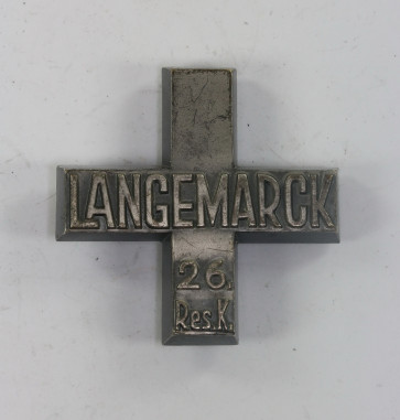  Langemarck Kreuz 26. Res.K. - Militaria-Berlin