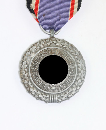  Luftschutzehrenzeichen 2. Stufe, "Für Verdienste im Luftschutz", Hst. 60 (Katz & Deyle, Pforzheim) - Militaria-Berlin
