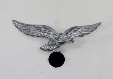 Luftwaffe, Mützenadler 2. Modell, Zink - Militaria-Berlin