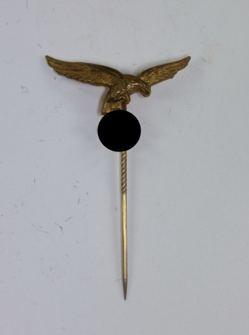  Luftwaffe, Zivil Nadel 1. Modell (Buntmetall) - Militaria-Berlin