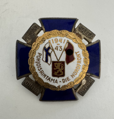  Nordfrontkreuz, 1941 - 43 (weiß), Pohjoisrintama - Die Nortfront - Petsamo - Salls - Uhtua - Kiestinki  - Militaria-Berlin